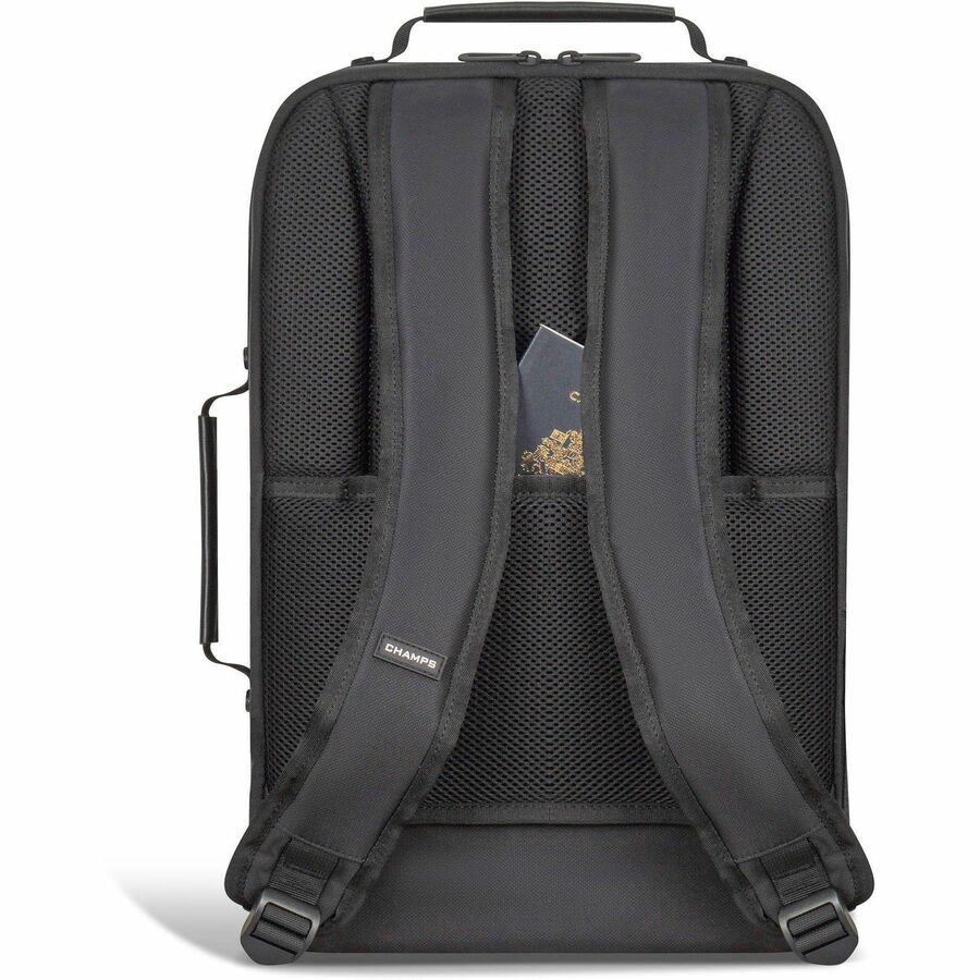Rear Image for Champs Onyx Carrying Case (Backpack) for 11" to 15.6" Notebook - Black