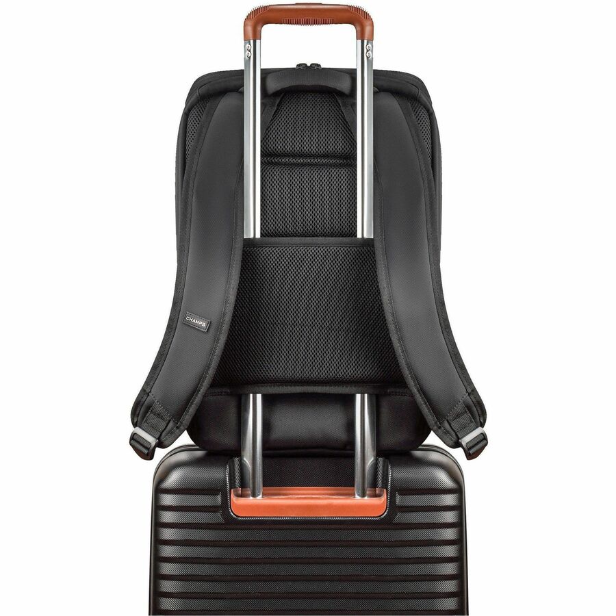 Alternate-Image5 Image for Champs Onyx Carrying Case (Backpack) for 11" to 15.6" Notebook