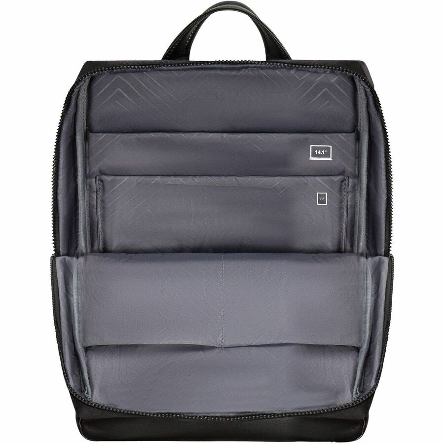 Alternate-Image2 Image for Champs Onyx Carrying Case (Backpack) for 11" to 15.6" Notebook - Black