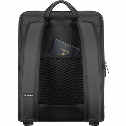 Rear Image for Champs Onyx Carrying Case (Backpack) for 11" to 15.6" Notebook - Black