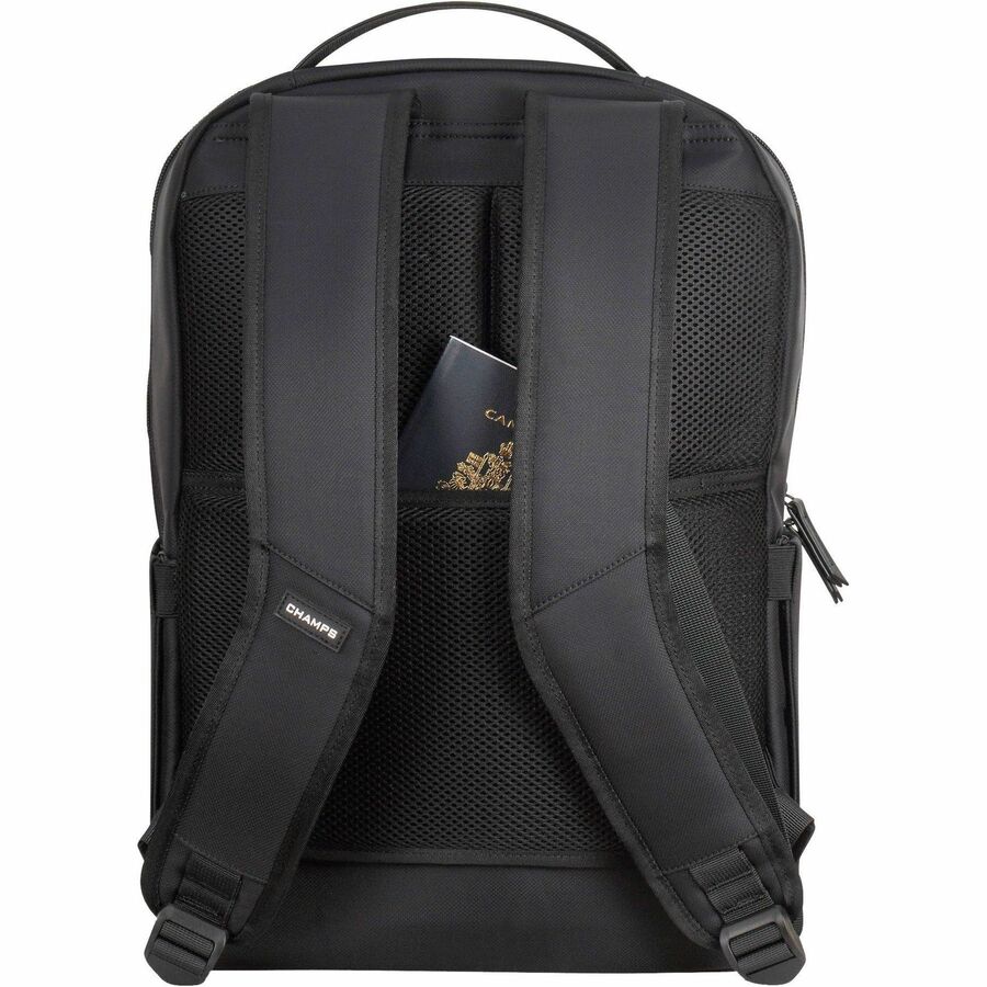 Rear Image for Champs Onyx Carrying Case (Backpack) for 11" to 15.6" Notebook - Black
