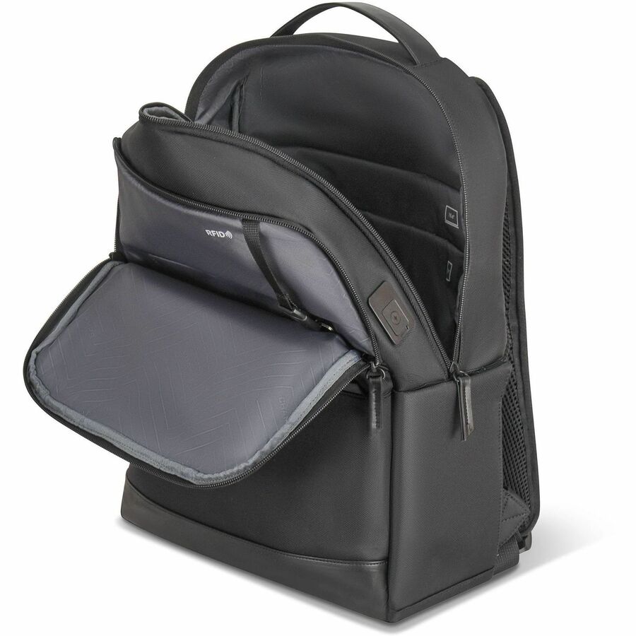Alternate-Image1 Image for Champs Onyx Carrying Case (Backpack) for 11" to 15.6" Notebook - Black
