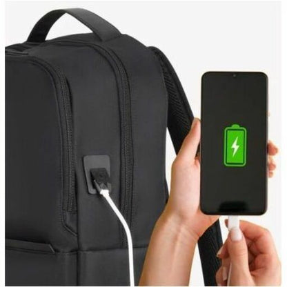 Alternate-Image8 Image for Champs Onyx Carrying Case (Backpack) for 11" to 15.6" Notebook - Black