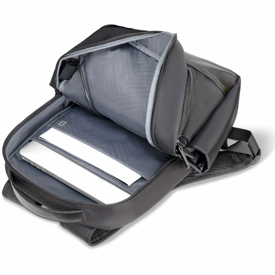 Alternate-Image2 Image for Champs Onyx Carrying Case (Backpack) for 11" to 15.6" Notebook - Black