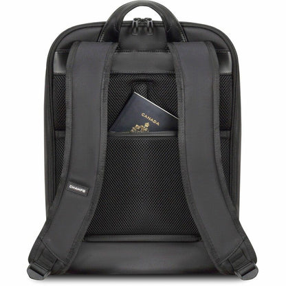 Rear Image for Champs Onyx Carrying Case (Backpack) for 11" to 15.6" Notebook - Black