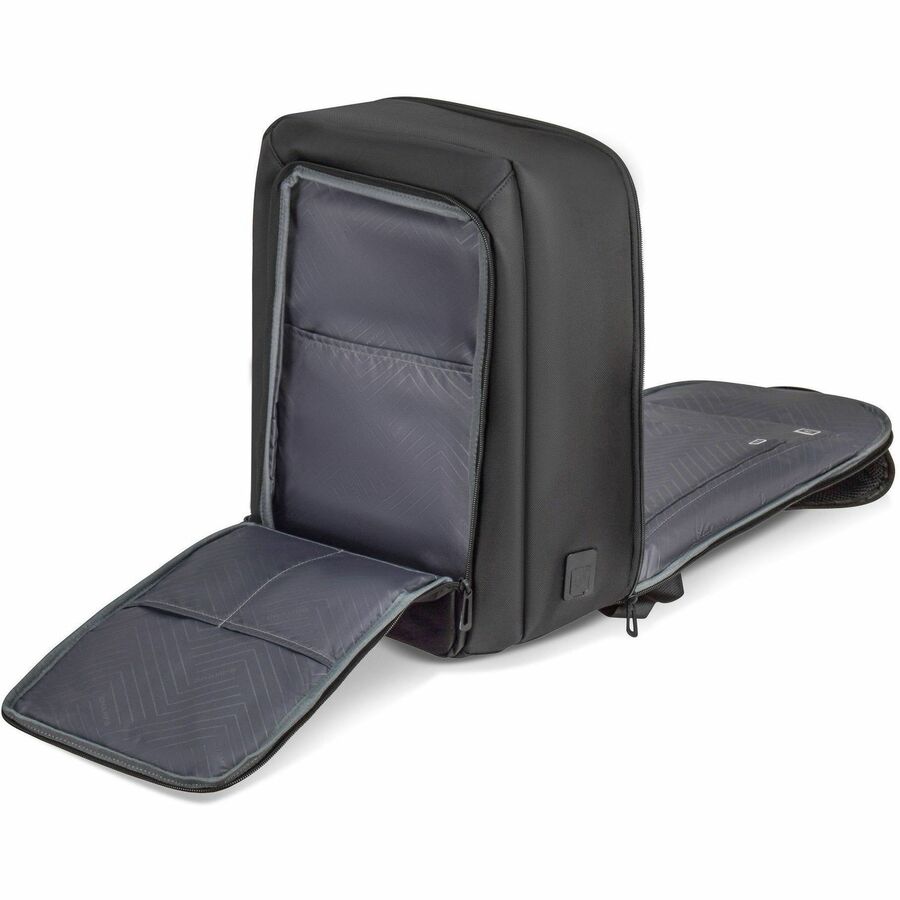 Alternate-Image2 Image for Champs Onyx Carrying Case (Backpack) for 11" to 15.6" Notebook - Black