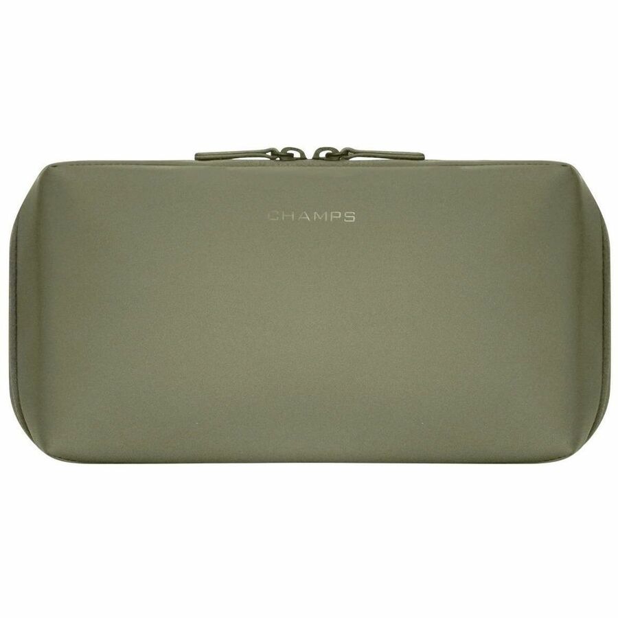 Front Image for Champs Onyx Carrying Case Toiletries - Green