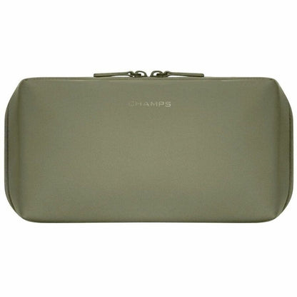 Front Image for Champs Onyx Carrying Case Toiletries - Green