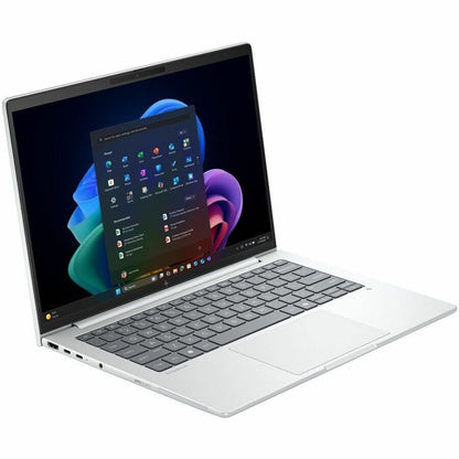 Alternate-Image2 Image for HP EliteBook 8 G1i 16" Touchscreen Notebook - WUXGA - 60 Hz - Intel Core Ultra 5 236V - vPro Technology - 16 GB - 512 GB SSD - English Keyboard - Glacier Silver Aluminum