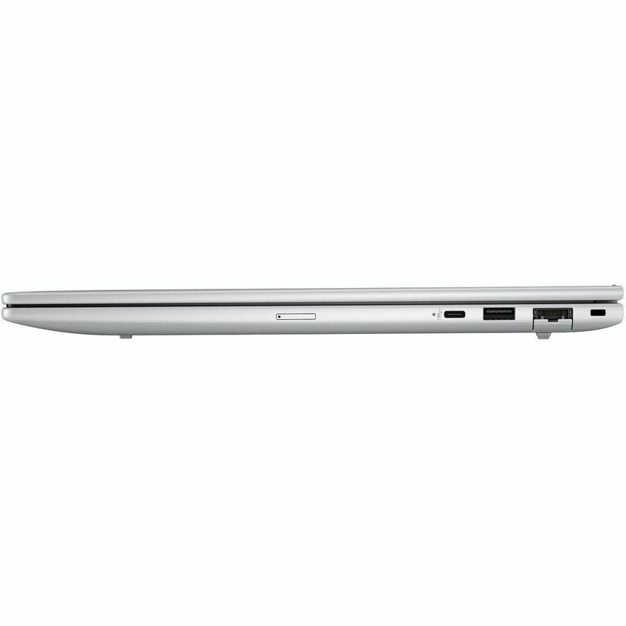 Left Image for HP EliteBook 8 G1i 16" Touchscreen Notebook - WUXGA - 60 Hz - Intel Core Ultra 5 236V - vPro Technology - 16 GB - 512 GB SSD - English Keyboard - Glacier Silver Aluminum
