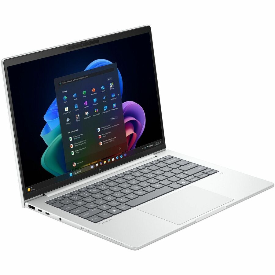 Alternate-Image5 Image for HP EliteBook 8 G1i 14" Touchscreen Notebook - WUXGA - 60 Hz - Intel Core Ultra 7 268V - vPro Technology - 32 GB - 1 TB SSD - English Keyboard - Glacier Silver Aluminum