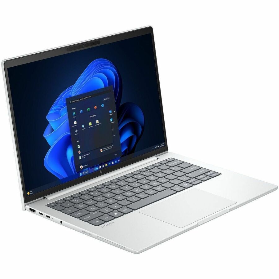 Alternate-Image7 Image for HP EliteBook 8 G1i 14" Notebook - WUXGA - 60 Hz - Intel Core Ultra 7 265U - vPro Technology - 16 GB - 512 GB SSD - English Keyboard - Glacier Silver