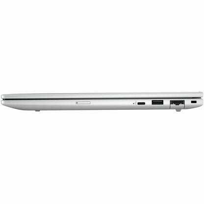 Left Image for HP EliteBook 8 G1i 14" Touchscreen Notebook - WUXGA - 60 Hz - Intel Core Ultra 7 268V - vPro Technology - 32 GB - 512 GB SSD - English Keyboard - Glacier Silver Aluminum