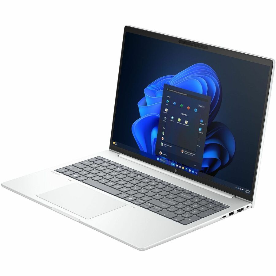 Alternate-Image1 Image for HP EliteBook 8 G1i 16" Touchscreen Notebook - WUXGA - 60 Hz - Intel Core Ultra 7 255U - 16 GB - 512 GB SSD - English Keyboard - Glacier Silver