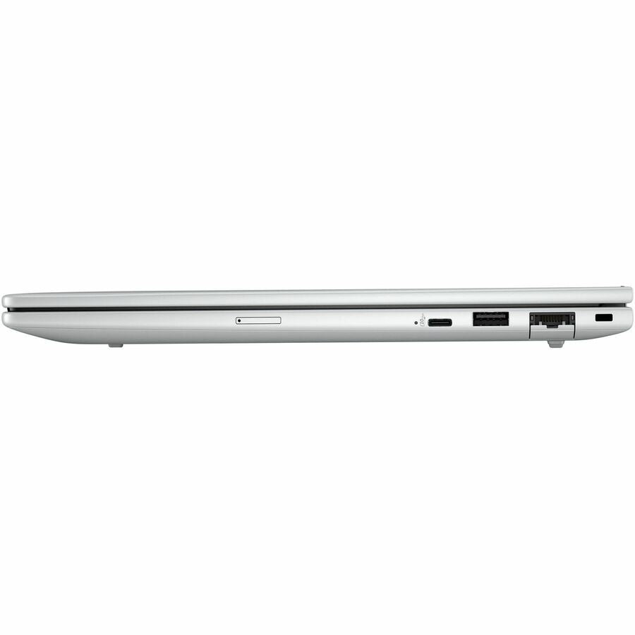 Left Image for HP EliteBook 8 G1i 14" Touchscreen Notebook - WUXGA - 60 Hz - Intel Core Ultra 7 268V - vPro Technology - 32 GB - 512 GB SSD - English Keyboard - Glacier Silver Aluminum