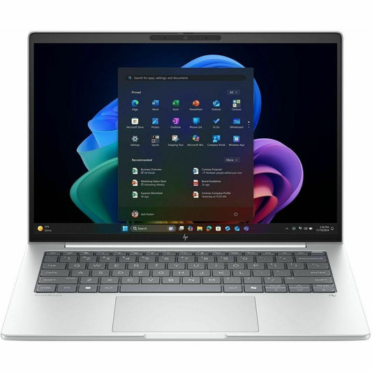 Main Image for HP EliteBook 8 G1i 14" Touchscreen Notebook - WUXGA - 60 Hz - Intel Core Ultra 5 236V - vPro Technology - 16 GB - 512 GB SSD - English Keyboard - Glacier Silver Aluminum