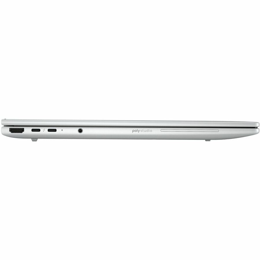 Left Image for HP EliteBook 8 G1i 16" Touchscreen Notebook - WUXGA - 60 Hz - Intel Core Ultra 5 228V - 32 GB - 512 GB SSD - English Keyboard - Glacier Silver Aluminum