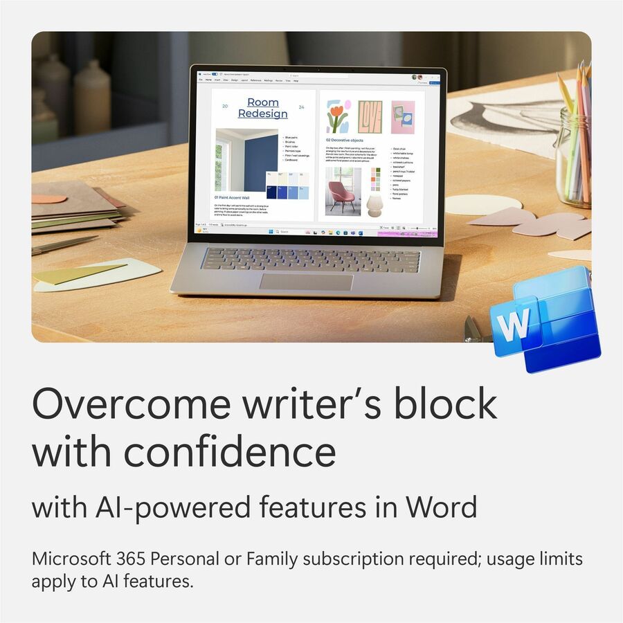 Alternate-Image3 Image for Microsoft 365 Personal - Subscription - 1 User, 5 Device - 1 Year
