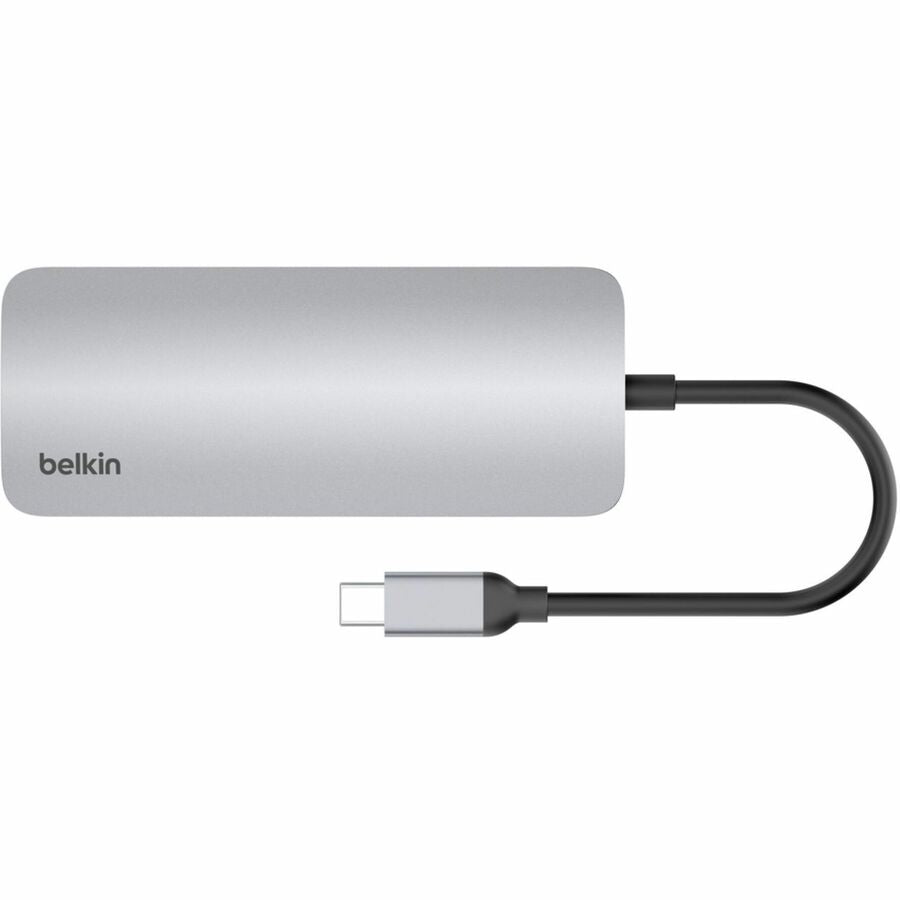 Alternate-Image9 Image for Belkin 7-Port USB-C Hub - USB-C to 2xUSB-A, 1xUSB-C, 1x4K HDMI, 1xSD Reader, 1xMicroSD Reader, 1x3.5mm Audio - Grey