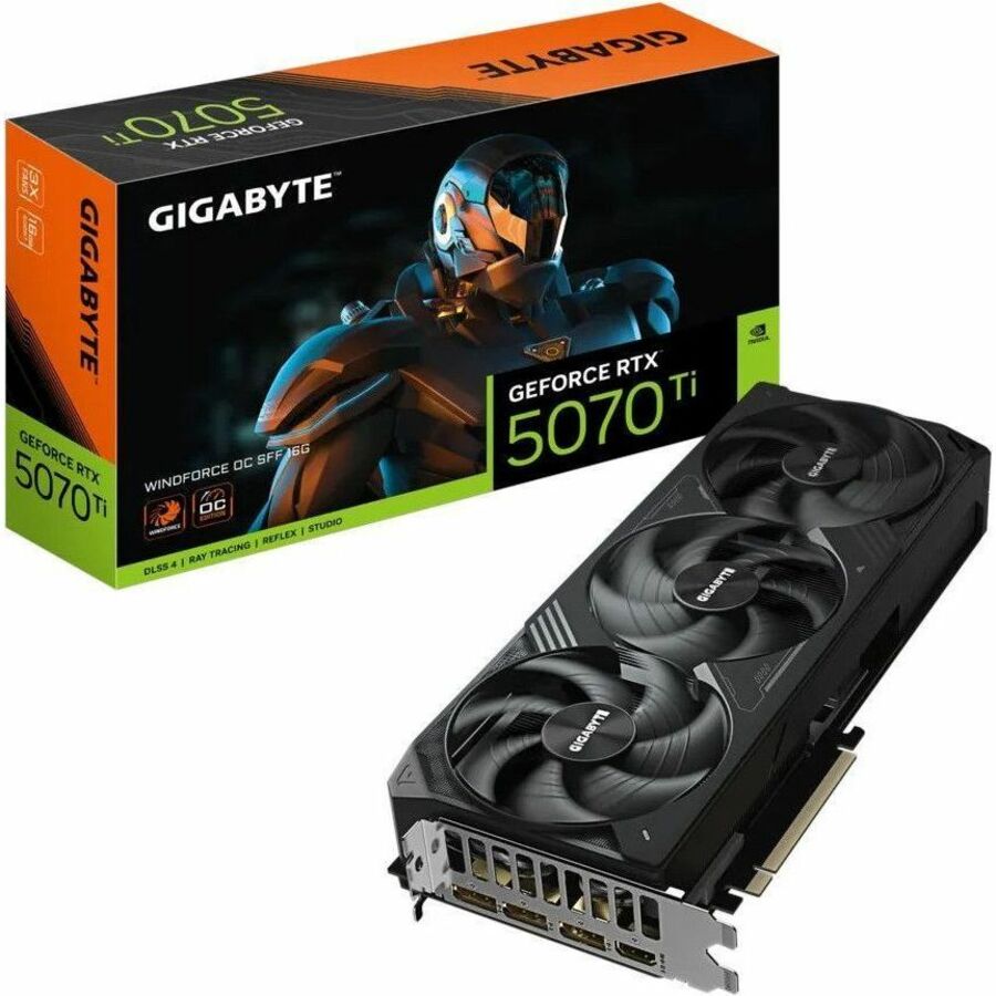 Main Image for GIGABYTE NVIDIA GeForce RTX 5070 Ti Graphic Card - 16 GB GDDR7