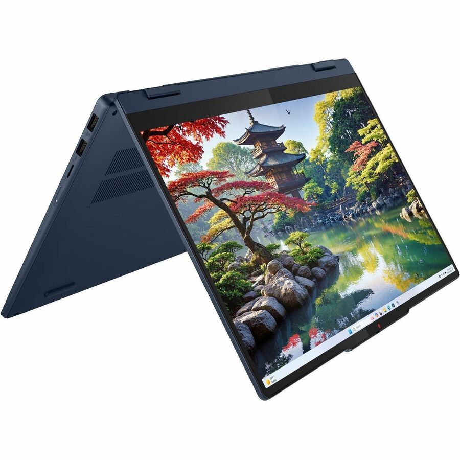 Alternate-Image1 Image for Lenovo IdeaPad 5 14IAL10 83KR003XUS 14" Touchscreen Convertible 2 in 1 Notebook - WUXGA - 60 Hz - Intel Core Ultra 5 225U - 16 GB - 512 GB SSD - English Keyboard - Cosmic Blue