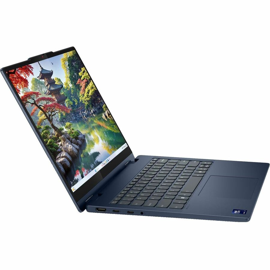 Right Image for Lenovo IdeaPad 5 14IAL10 83KR003XUS 14" Touchscreen Convertible 2 in 1 Notebook - WUXGA - 60 Hz - Intel Core Ultra 5 225U - 16 GB - 512 GB SSD - English Keyboard - Cosmic Blue