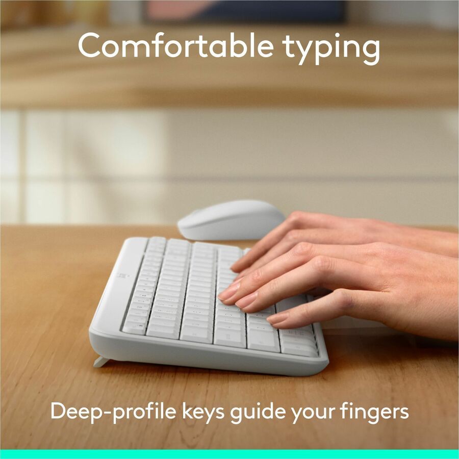 Alternate-Image3 Image for Logitech MK250 Bluetooth Wireless Mouse and Keyboard Combo: Fast & Easy Connectivity, Compact Wireless Keyboard, Ambidextrous Mouse (Graphite)