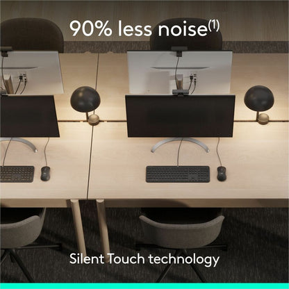 Alternate-Image3 Image for Logitech Signature Wired M520 Large for Business, Optical Wired Mouse, USB-C Plug-and-Play, Graphite