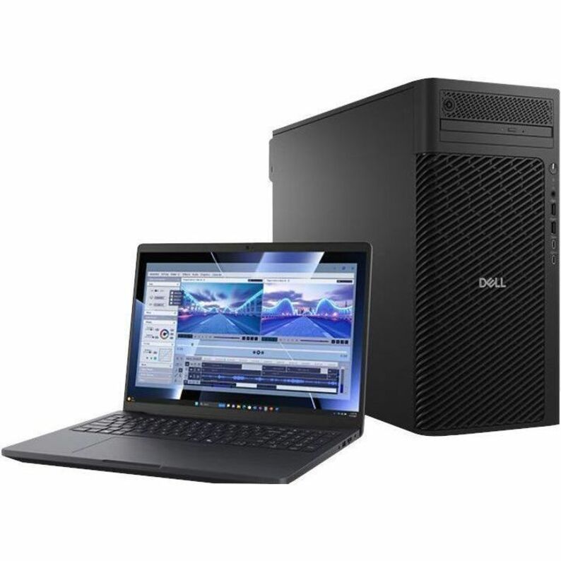 Alternate-Image5 Image for Dell Pro Max FCS1250 Desktop Computer - Intel Core Ultra 5 235 - 16 GB - 512 GB SSD - Slim PC - Black