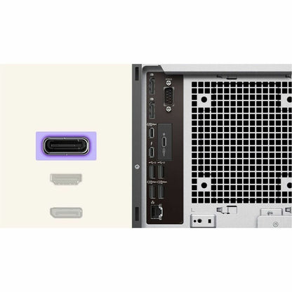 Alternate-Image3 Image for Dell Pro Max FCT2250 Desktop Computer - Intel Core Ultra 5 235 - 16 GB - 512 GB SSD - Tower