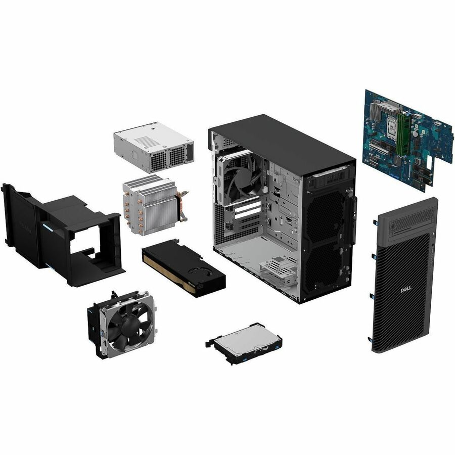 Alternate-Image4 Image for Dell Pro Max FCT2250 Desktop Computer - Intel Core Ultra 7 265 - vPro Technology - 16 GB - 512 GB SSD - Tower