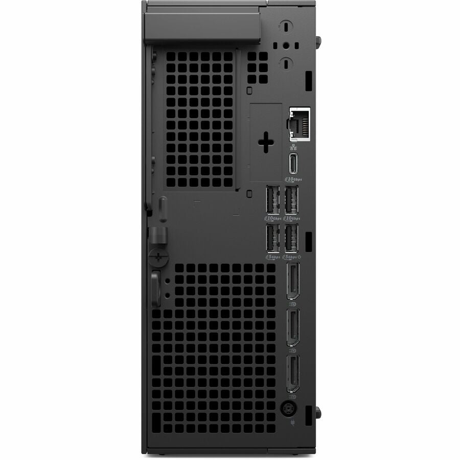 Rear Image for Dell Pro Max FCM2250 Desktop Computer - Intel Core Ultra 7 265 - vPro Technology - 32 GB - 512 GB SSD - Micro PC - Standard Black