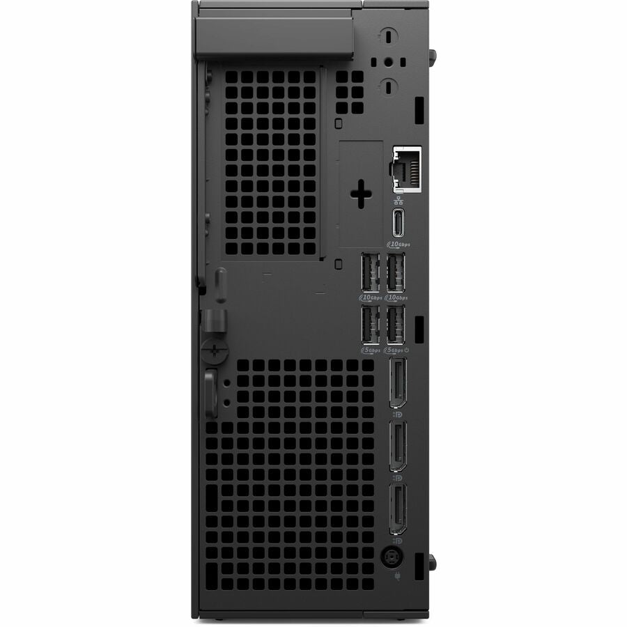 Rear Image for Dell Pro Max FCM2250 Desktop Computer - Intel Core Ultra 7 265 - vPro Technology - 16 GB - 512 GB SSD - Micro PC - Black