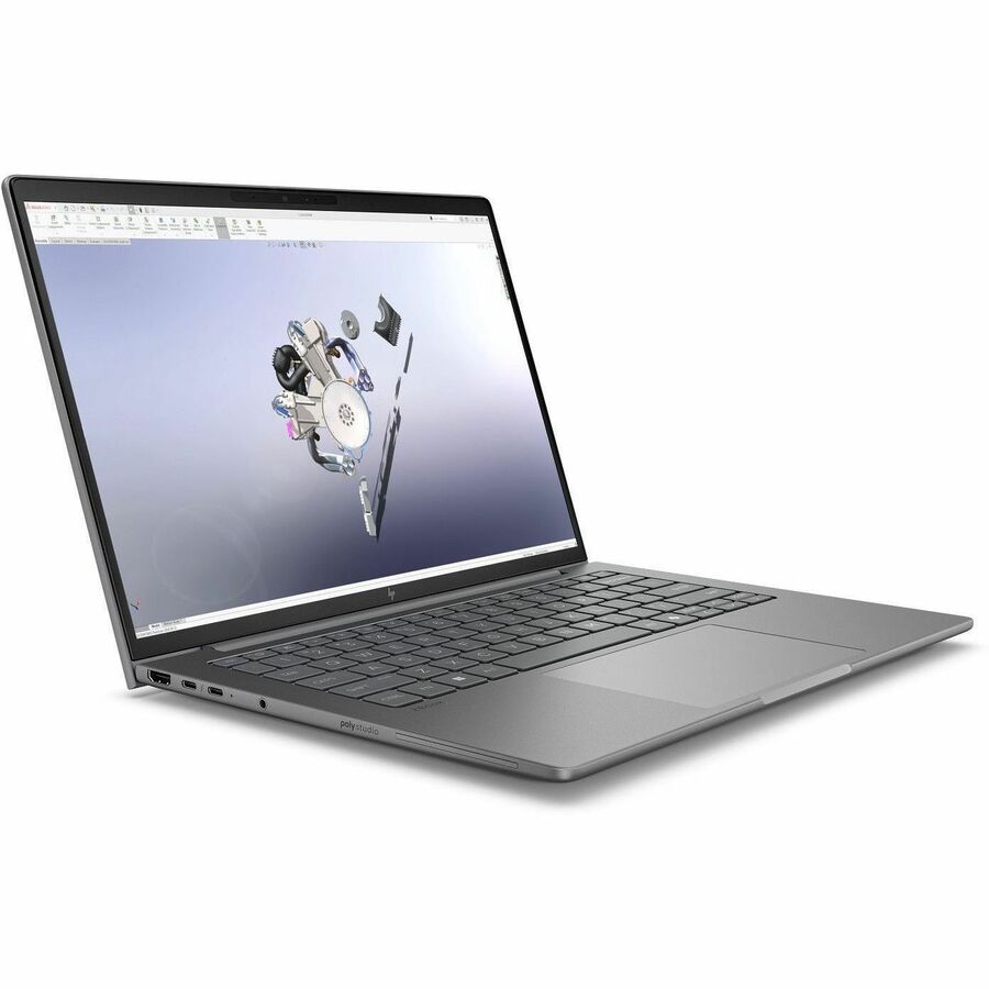 Alternate-Image3 Image for HP ZBook 8 G1i 14" Mobile Workstation - WUXGA - 60 Hz - Intel Core Ultra 7 255H - 16 GB - 512 GB SSD - English Keyboard - Meteor Silver