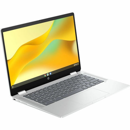 Alternate-Image2 Image for HP Chromebook x360 14b-cd0000 14b-cd0601ds 14" Touchscreen Convertible 2 in 1 Chromebook - HD - Intel N-Series N100 - 4 GB - 128 GB Flash Memory - Glacier Silver