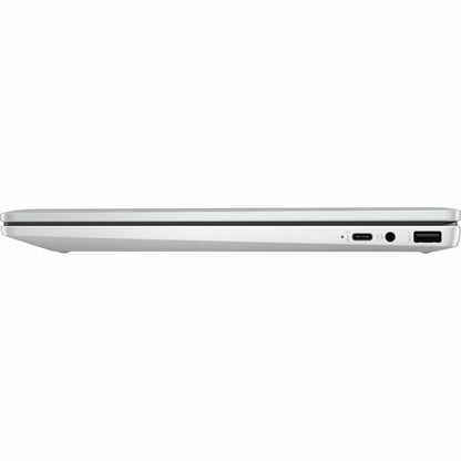 Left Image for HP Chromebook x360 14b-cd0000 14b-cd0601ds 14" Touchscreen Convertible 2 in 1 Chromebook - HD - Intel N-Series N100 - 4 GB - 128 GB Flash Memory - Glacier Silver