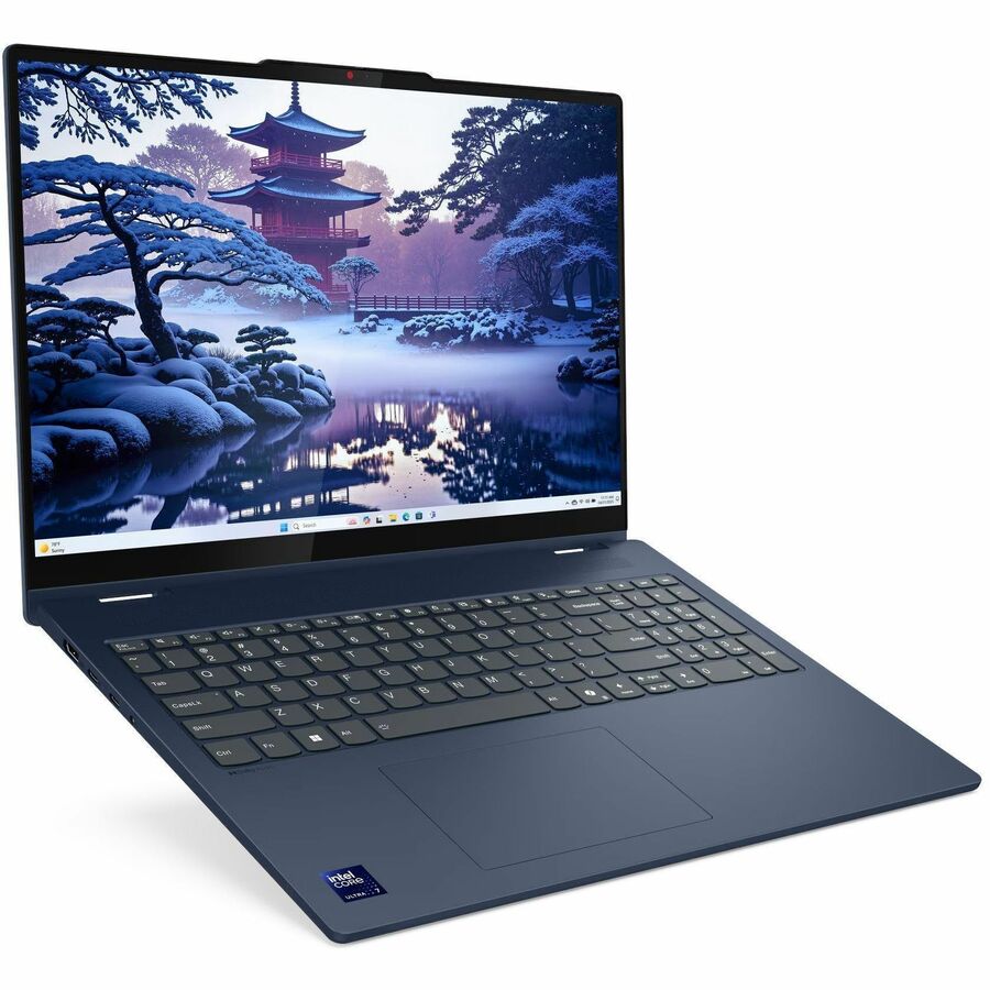 Right Image for Lenovo IdeaPad 5 16IAL10 83KS001MUS 16" Touchscreen Convertible 2 in 1 Notebook - WUXGA - 60 Hz - Intel Core Ultra 7 255U - 16 GB - 512 GB SSD - English (US) Keyboard - Cosmic Blue