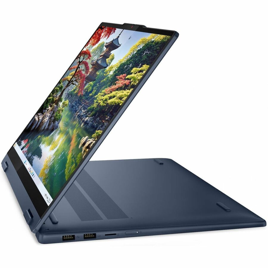Alternate-Image6 Image for Lenovo IdeaPad 5 16IAL10 83KS001MUS 16" Touchscreen Convertible 2 in 1 Notebook - WUXGA - 60 Hz - Intel Core Ultra 7 255U - 16 GB - 512 GB SSD - English (US) Keyboard - Cosmic Blue