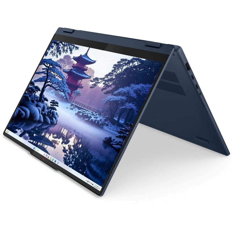 Alternate-Image3 Image for Lenovo IdeaPad 5 16IAL10 83KS001MUS 16" Touchscreen Convertible 2 in 1 Notebook - WUXGA - 60 Hz - Intel Core Ultra 7 255U - 16 GB - 512 GB SSD - English (US) Keyboard - Cosmic Blue