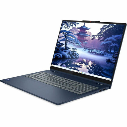 Left Image for Lenovo IdeaPad 5 16IAL10 83KS001MUS 16" Touchscreen Convertible 2 in 1 Notebook - WUXGA - 60 Hz - Intel Core Ultra 7 255U - 16 GB - 512 GB SSD - English (US) Keyboard - Cosmic Blue