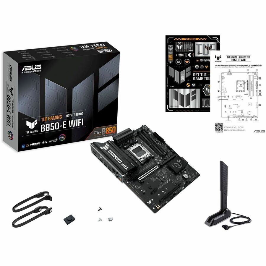 Alternate-Image10 Image for TUF GAMING B850-E WIFI Gaming Desktop Motherboard - AMD B850 Chipset - Socket AM5 - ATX