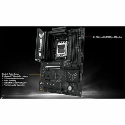 Alternate-Image3 Image for TUF GAMING B850-E WIFI Gaming Desktop Motherboard - AMD B850 Chipset - Socket AM5 - ATX