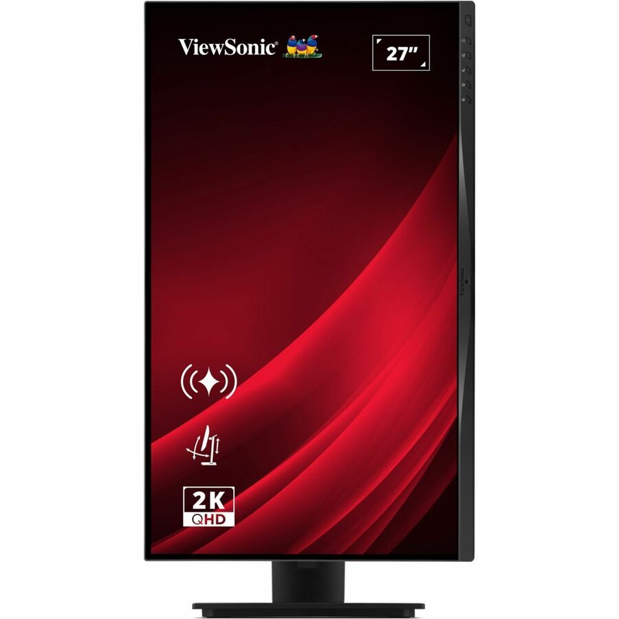 Alternate-Image5 Image for ViewSonic VG2748A-2K 27 Inch 1440p Monitor, IPS with Ambient Light Sensor and Privacy Alert for Smooth Home and Office Productivity, Advanced Ergonomics, HDMI, USB Hub, and DisplayPort Inputs