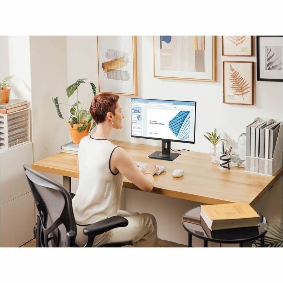 Life-Style Image for ViewSonic VG2748A-2K 27 Inch 1440p Monitor, IPS with Ambient Light Sensor and Privacy Alert for Smooth Home and Office Productivity, Advanced Ergonomics, HDMI, USB Hub, and DisplayPort Inputs