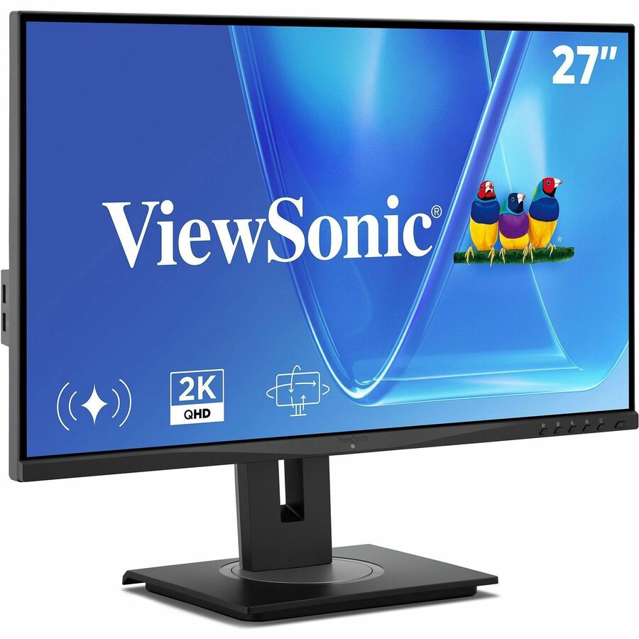 Right Image for ViewSonic VG2748A-2K 27 Inch 1440p Monitor, IPS with Ambient Light Sensor and Privacy Alert for Smooth Home and Office Productivity, Advanced Ergonomics, HDMI, USB Hub, and DisplayPort Inputs