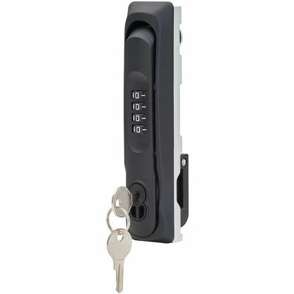 Alternate-Image4 Image for Tripp Lite series Rack Locking Door Handle for Rack Cabinets Front/Back Doors 4-Digit Combo Lock 2 Keys