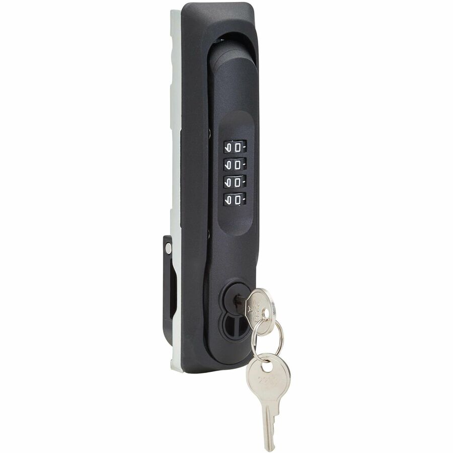 Alternate-Image1 Image for Tripp Lite series Rack Locking Door Handle for Rack Cabinets Front/Back Doors 4-Digit Combo Lock 2 Keys