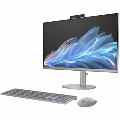 Alternate-Image1 Image for HP OmniStudio X 27-cs0000 27-cs0070t All-in-One Computer - Intel Core Ultra 7 155H - 16 GB - 1 TB SSD - 27" Full HD Touchscreen - Desktop - Meteor Silver - Refurbished