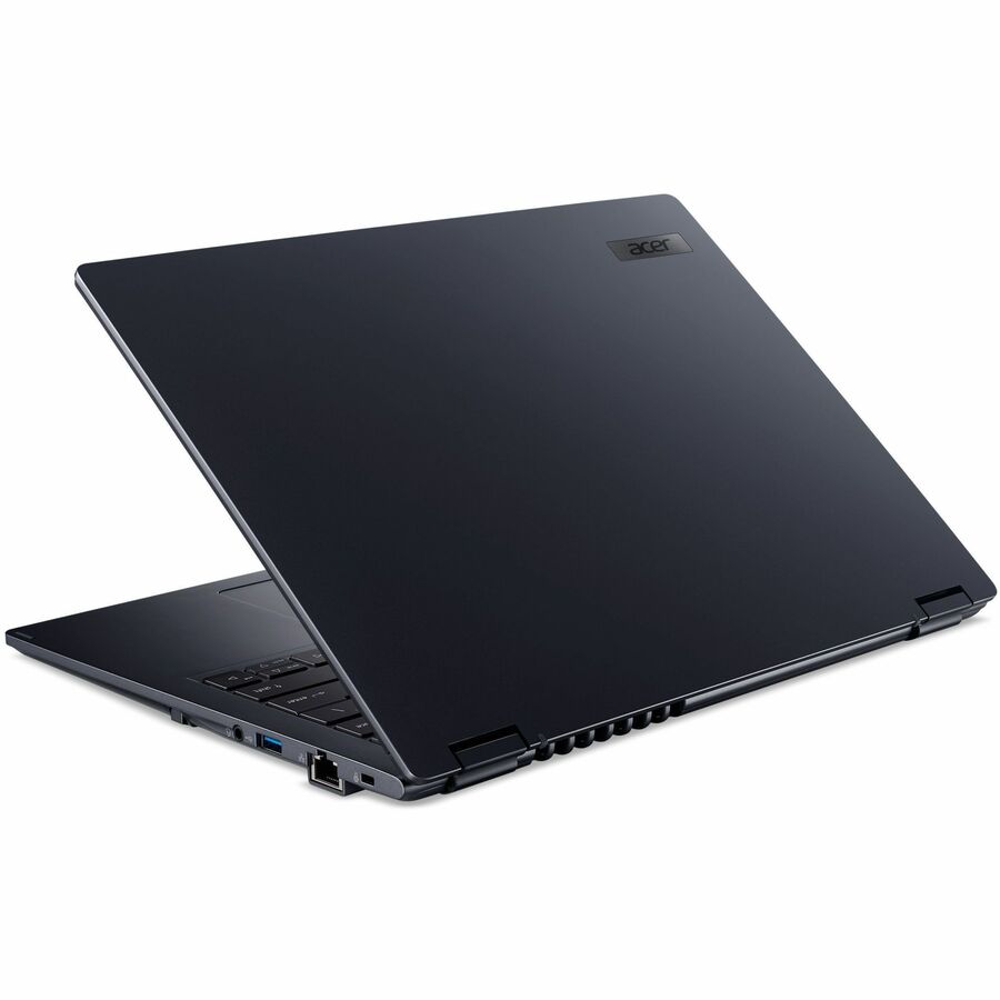 Rear Image for Acer TravelMate P4 Spin 14 TMP414RN-55 TMP414RN-55-79AM 14" Touchscreen Convertible 2 in 1 Notebook - WUXGA - 60 Hz - Intel Core Ultra 7 255U - 16 GB - 1 TB SSD - English Keyboard - Blue