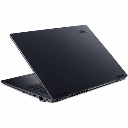 Rear Image for Acer TravelMate P4 Spin 14 TMP414RN-55 TMP414RN-55-79AM 14" Touchscreen Convertible 2 in 1 Notebook - WUXGA - 60 Hz - Intel Core Ultra 7 255U - 16 GB - 1 TB SSD - English Keyboard - Blue